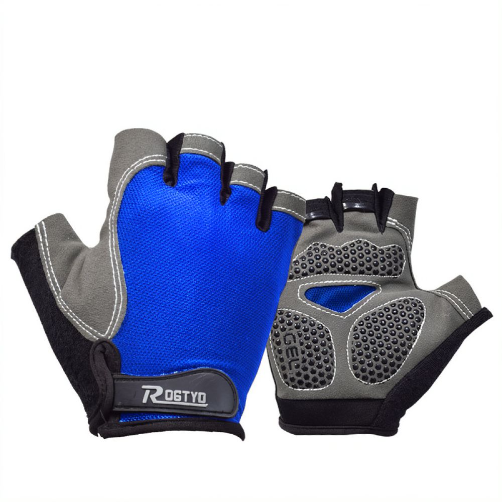 Mountain Biking Protective Gear - Guantes de ciclismo de media longitud,