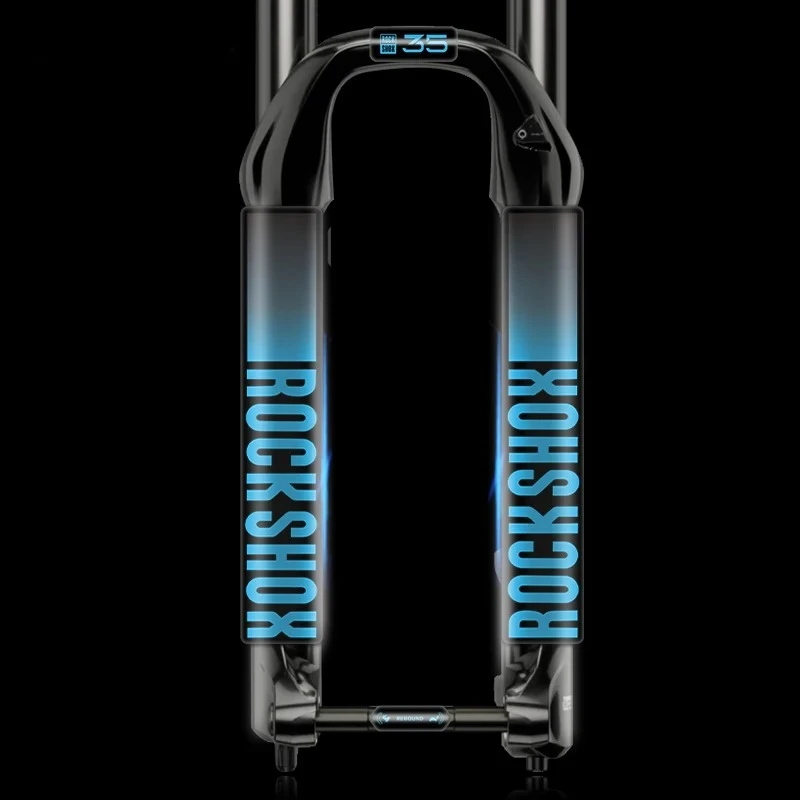 Mountain Biking Quotes - Rockshox-pegatina de horquilla de bicicleta de