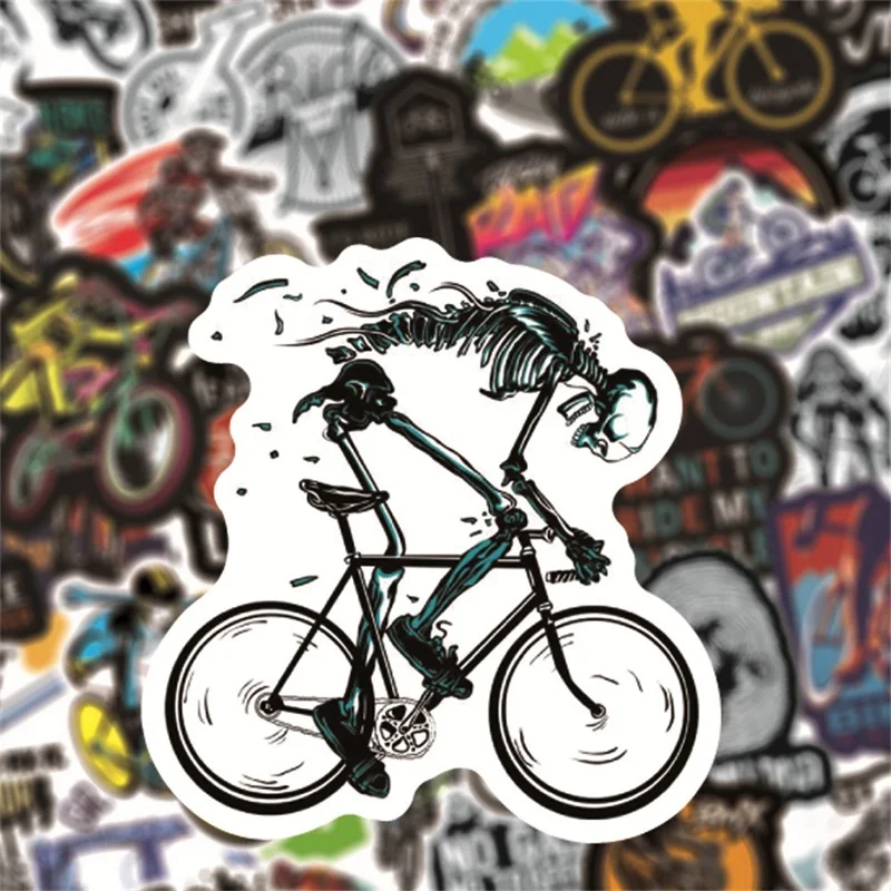 50 Uds. Pegatinas impermeables - Mountain Biking Quotes reseña y precio