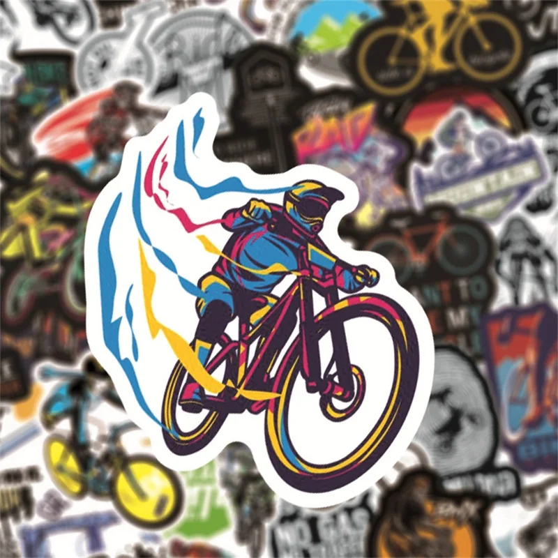 50 Uds. Pegatinas impermeables - Mountain Biking Quotes reseña y precio