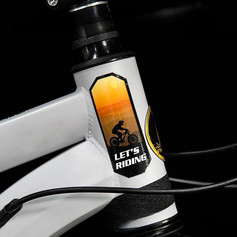 2 pegatinas impermeables para  - Mountain Biking Quotes reseña y precio