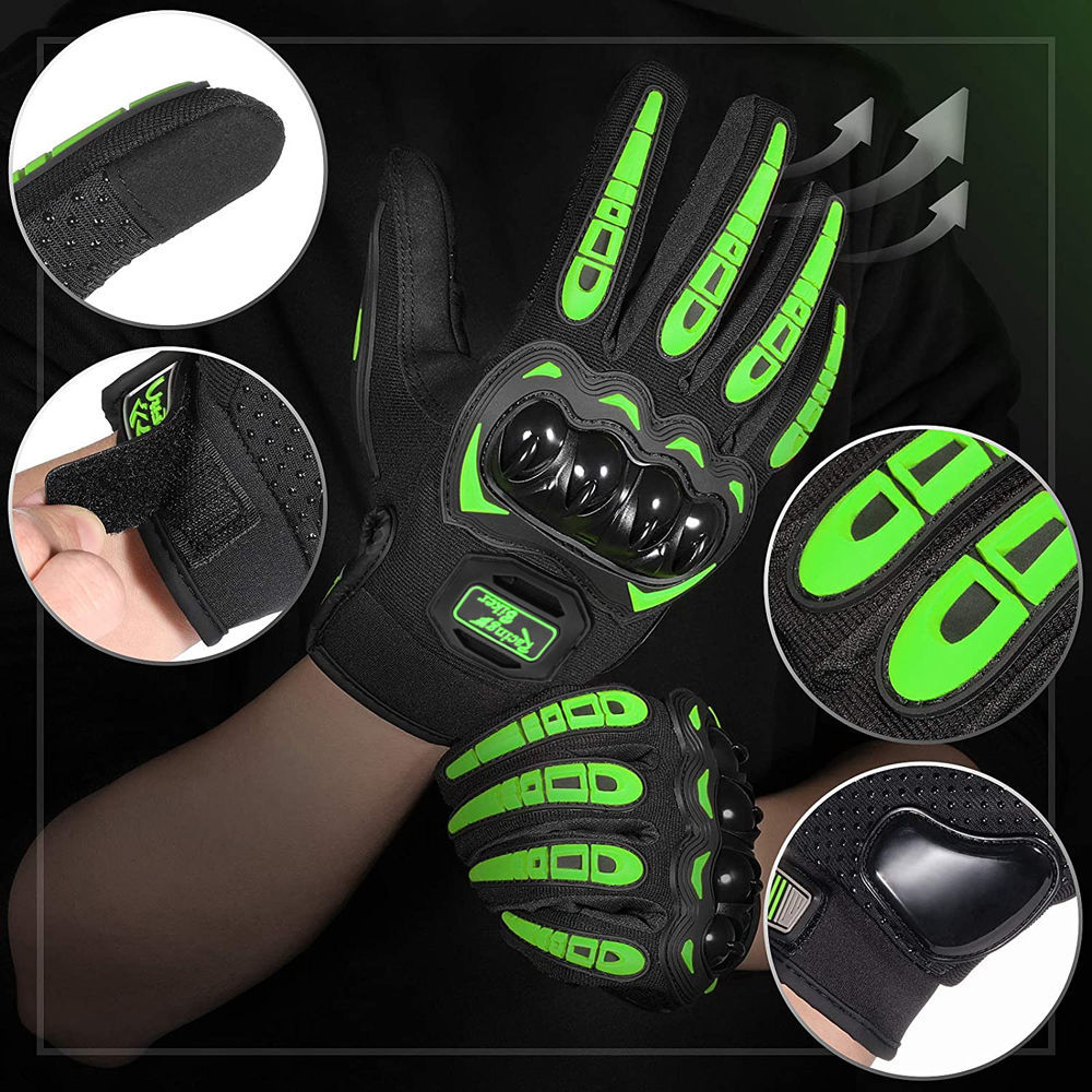 Guantes de Motociclismo con Pa - Mountain Biking Protective Gear reseña y precio