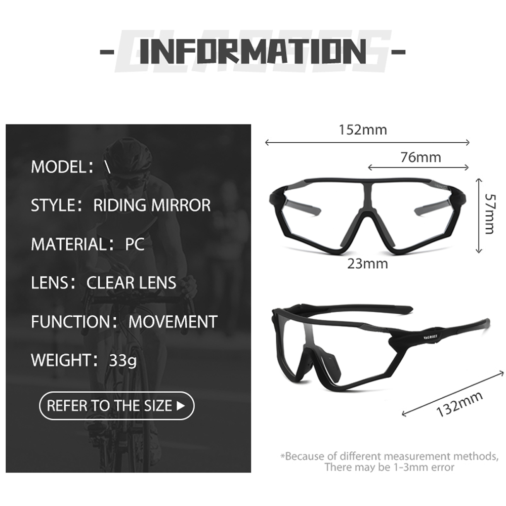 VAGHOZZ nuevo UV400 y gafas fo - Mountain Biking Brands reseña y precio