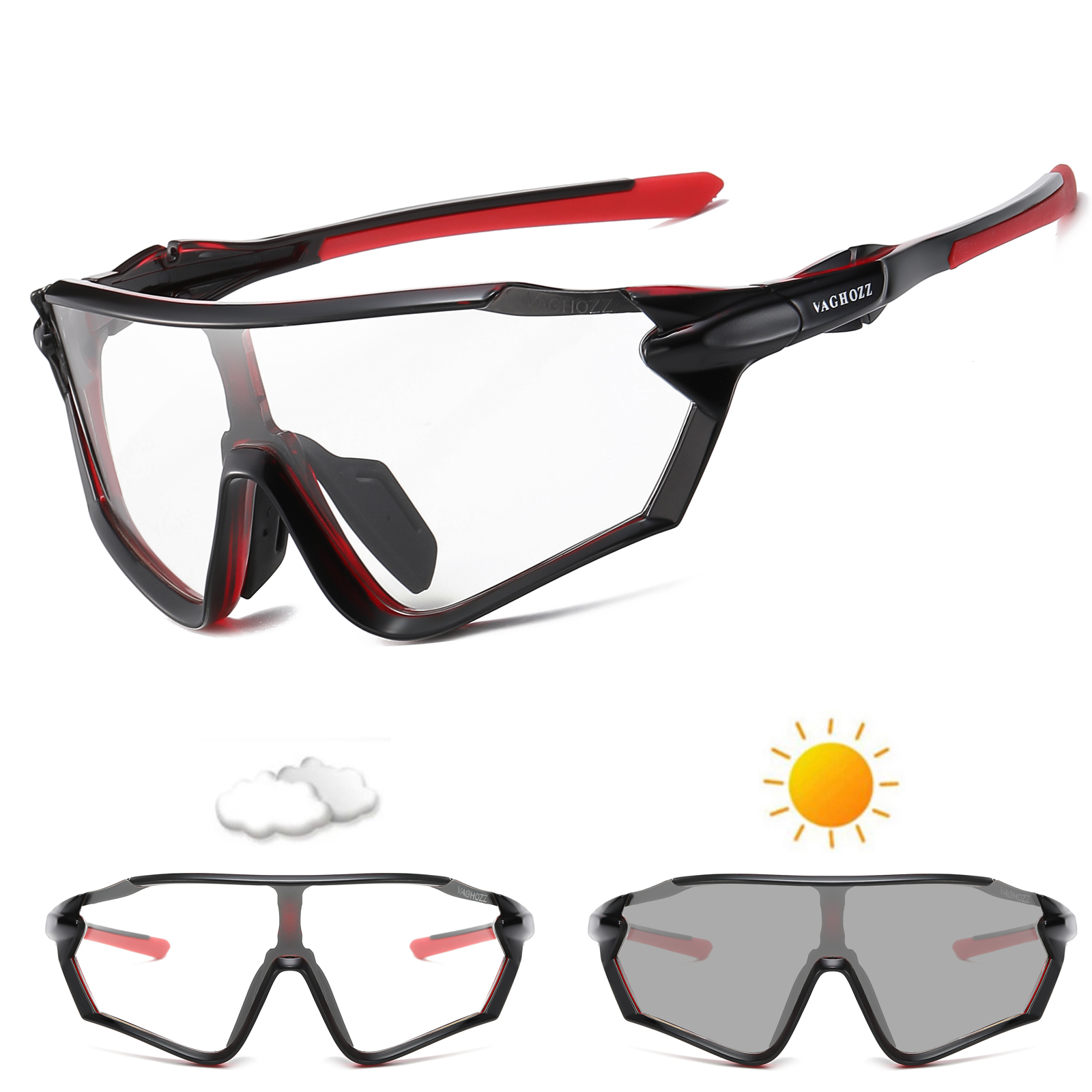 VAGHOZZ nuevo UV400 y gafas fo - Mountain Biking Brands reseña y precio